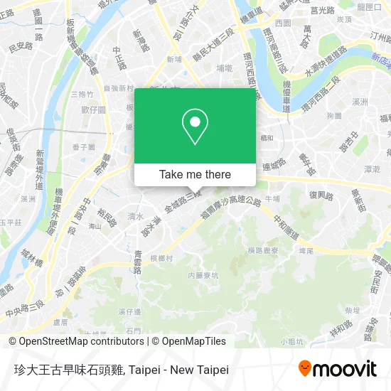 珍大王古早味石頭雞 map