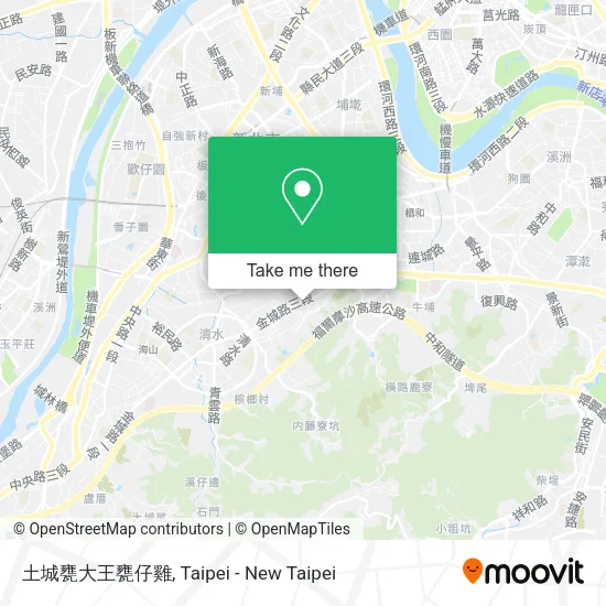 土城甕大王甕仔雞地圖