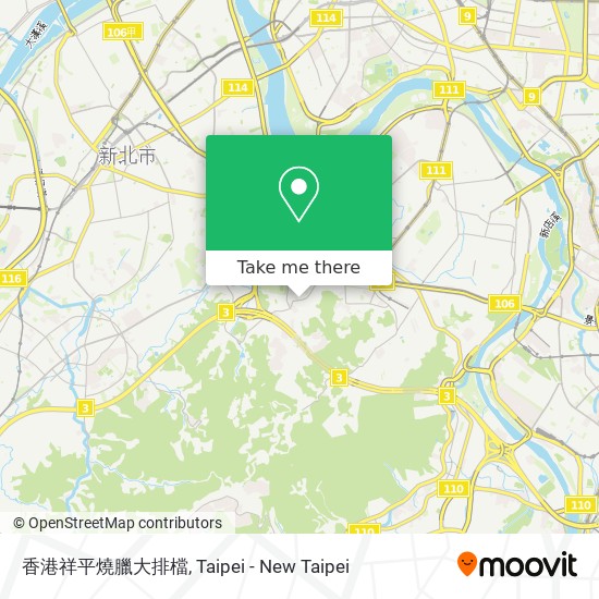 香港祥平燒臘大排檔 map