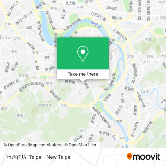 巧迪鞋坊地圖