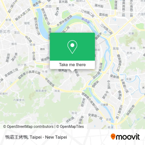 鴨霸王烤鴨地圖