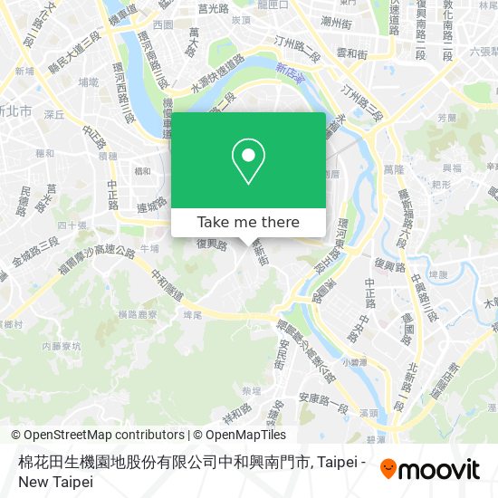 棉花田生機園地股份有限公司中和興南門市 map