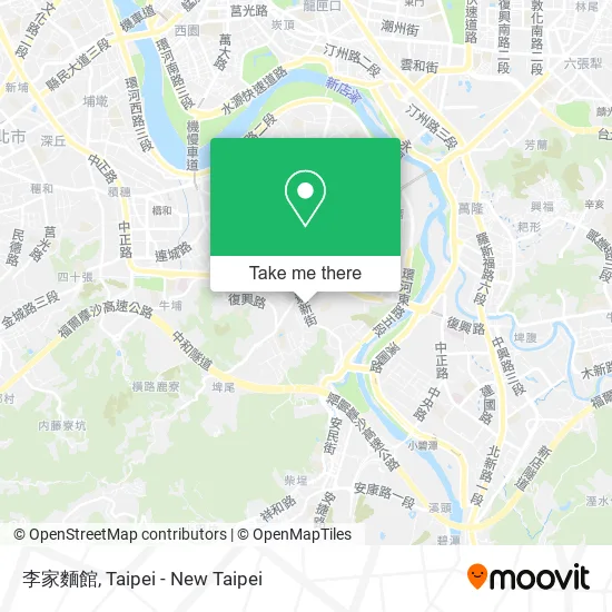 李家麵館 map