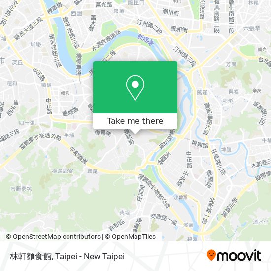 林軒麵食館 map