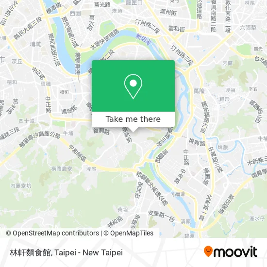 林軒麵食館地圖