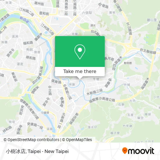 小樹冰店 map