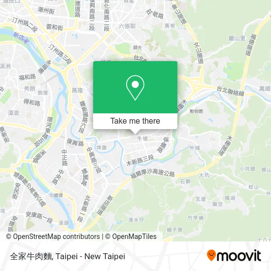 全家牛肉麵地圖