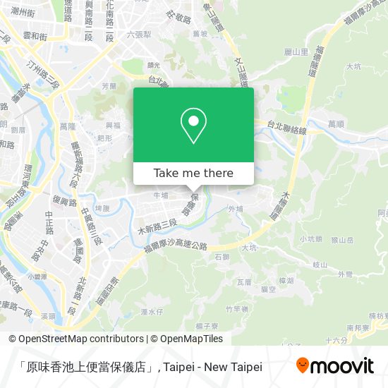 「原味香池上便當保儀店」 map