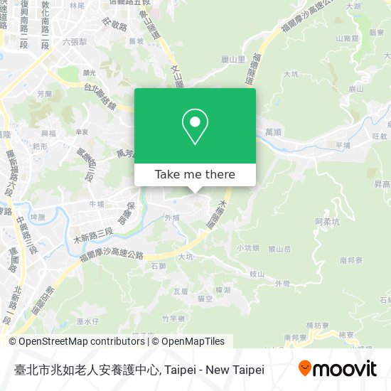 臺北市兆如老人安養護中心 map