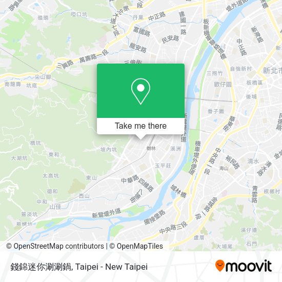 錢錦迷你涮涮鍋 map