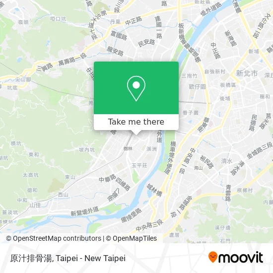 原汁排骨湯 map