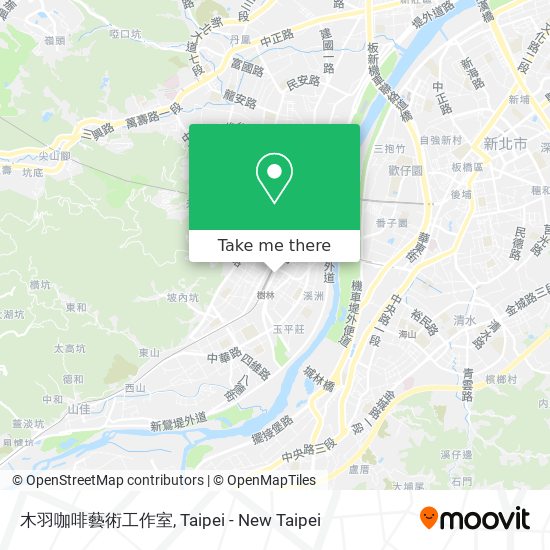 木羽咖啡藝術工作室 map
