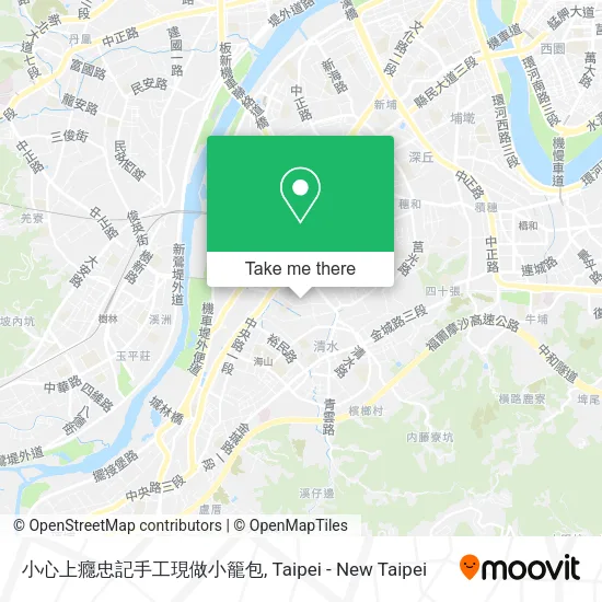 小心上癮忠記手工現做小籠包地圖