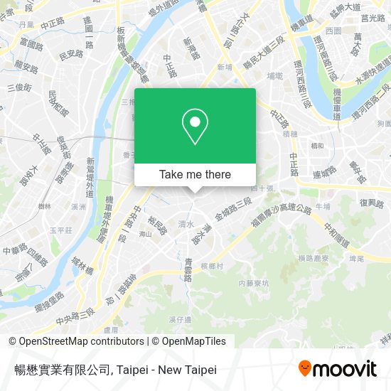 暢懋實業有限公司地圖