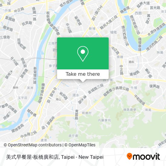 美式早餐屋-板橋廣和店 map