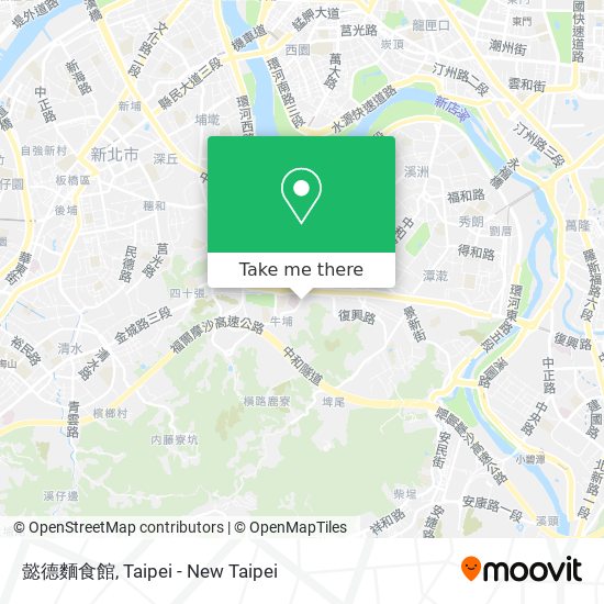 懿德麵食館地圖
