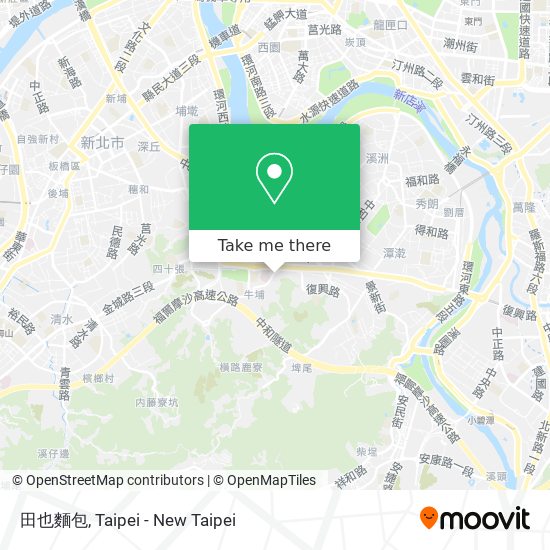 田也麵包地圖