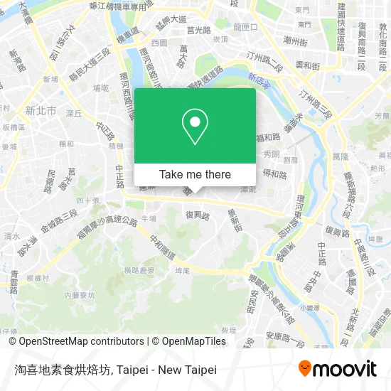 淘喜地素食烘焙坊 map