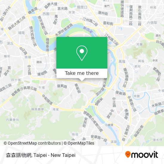森森購物網地圖