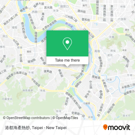 港都海產熱炒地圖