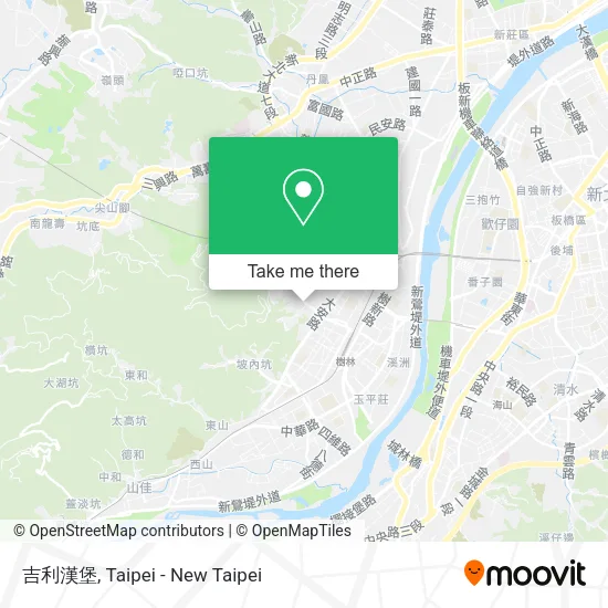 吉利漢堡地圖