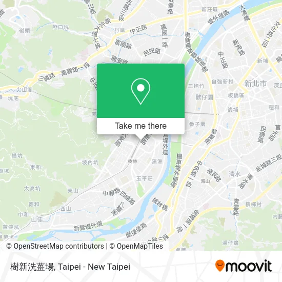 樹新洗薑場地圖