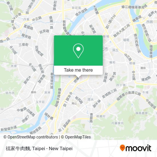 禚家牛肉麵 map