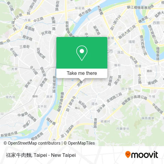 禚家牛肉麵地圖