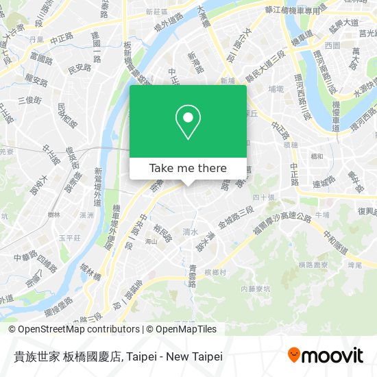 貴族世家 板橋國慶店 map