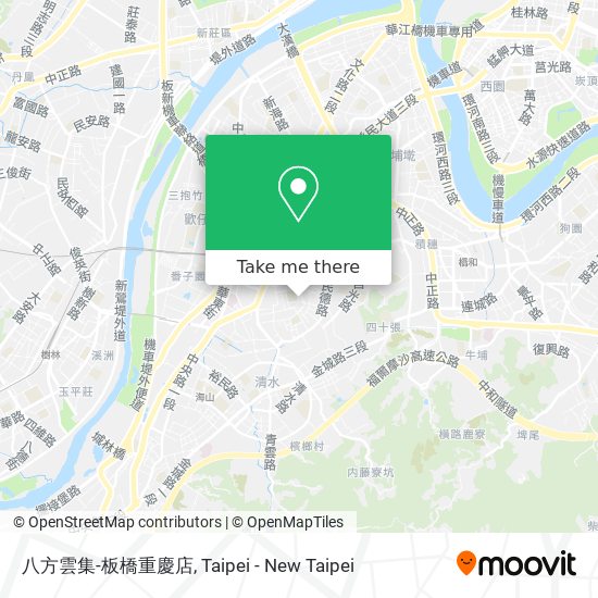 八方雲集-板橋重慶店 map