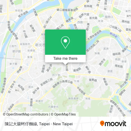 陳記大腸蚵仔麵線地圖