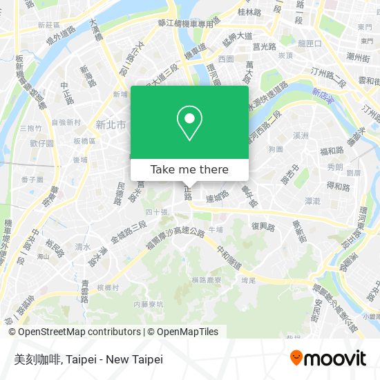 美刻咖啡 map
