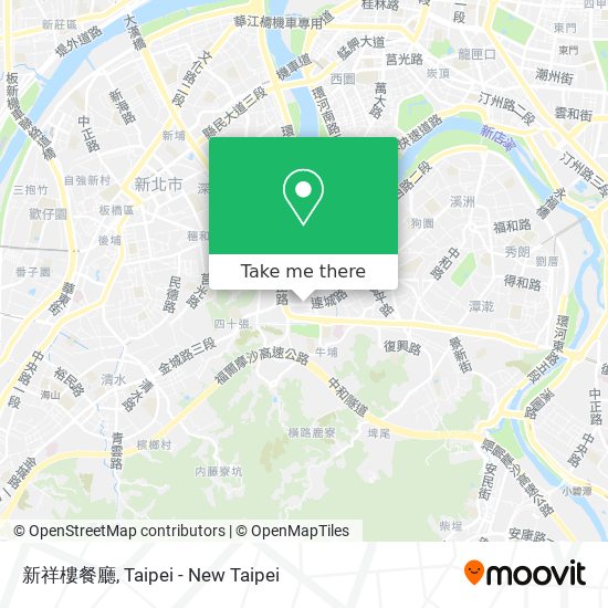 新祥樓餐廳 map