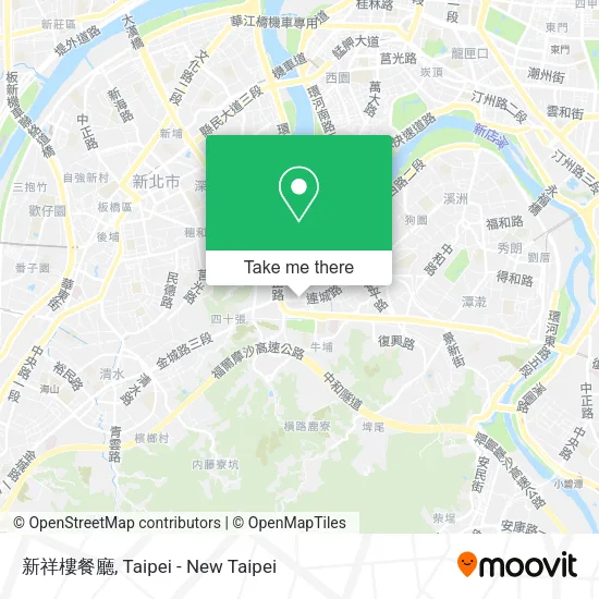 新祥樓餐廳 map