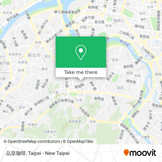 品皇咖啡地圖