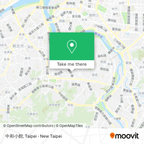 中和小館 map