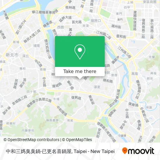 中和三媽臭臭鍋-已更名喜鍋屋 map