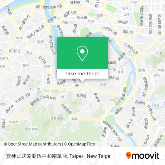 寶神日式涮涮鍋中和南華店 map
