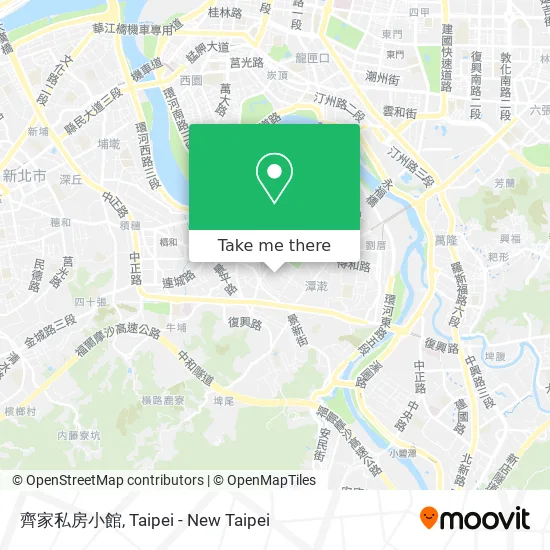 齊家私房小館 map