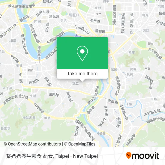 蔡媽媽養生素食 蔬食地圖