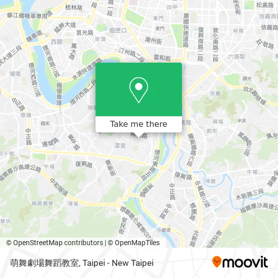 萌舞劇場舞蹈教室 map