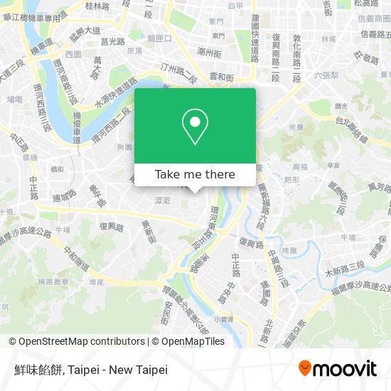 鮮味餡餅 map