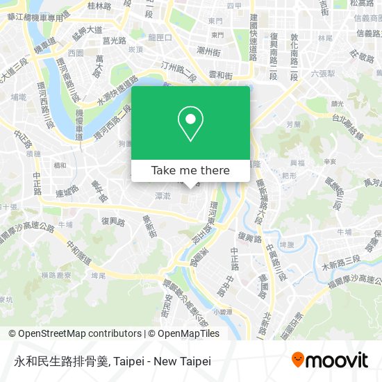 永和民生路排骨羹 map