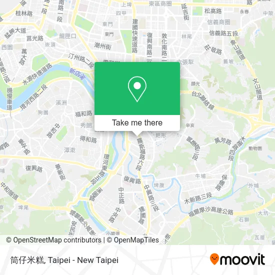 筒仔米糕地圖