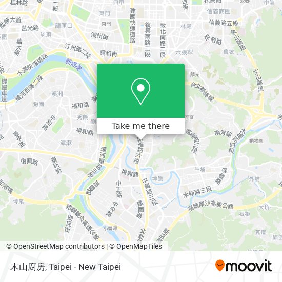 木山廚房 map