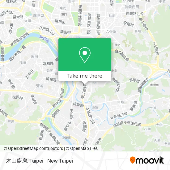 木山廚房地圖