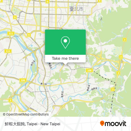 鮮蝦大餛飩 map