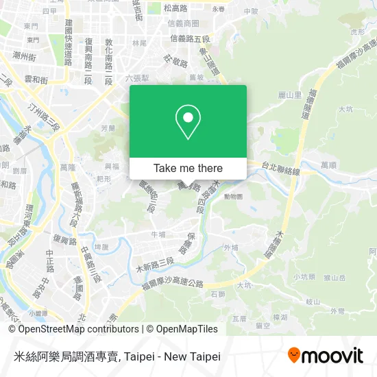 米絲阿樂局調酒專賣 map