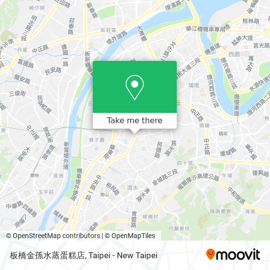 板橋金孫水蒸蛋糕店 map