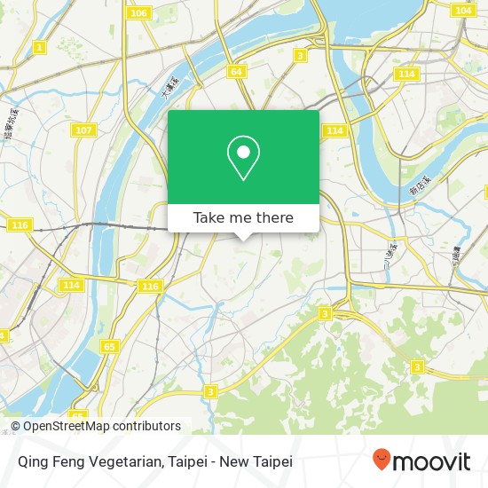 Qing Feng Vegetarian, 新北市板橋區重慶路245巷51弄 map